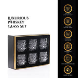 Don Vassie Lead Free Whiskey Glasses Set 6 pk (Jenolan Caves)