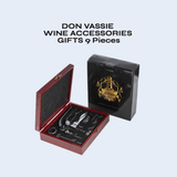 Don Vassie Wine Accessories Gift Set - 9 Pieces Set