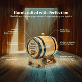 Personalised American Oak Barrel "Wedding"
