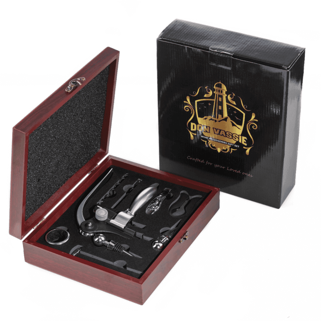 Don Vassie Wine Accessories Gift Set - 9 Pieces Set