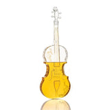 Don Vassie Violin Shaped Decanter 1000ml with Mahogany Base
