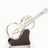 Don Vassie Violin Shaped Decanter 1000ml with Mahogany Base