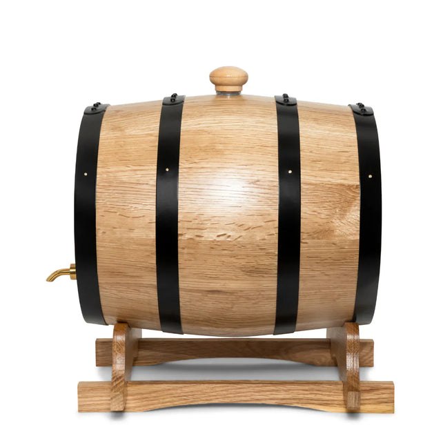 10L American Oak Barrel – Medium Charred for Aging Wine, Port,Whiskey, and Spirits (Ships from Australia)