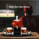 Don Vassie Footy Decanter Set – Sip in Style, Celebrate Every Try!
