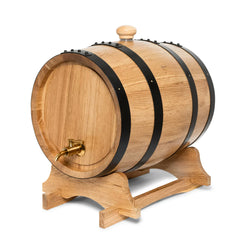 10L American Oak Barrel – Medium Charred for Aging Wine, Port,Whiskey, and Spirits (Ships from Australia)