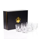 Don Vassie LEAD FREE  WHISKEY GLASS SET 6 PACK (TWISTED CITY)
