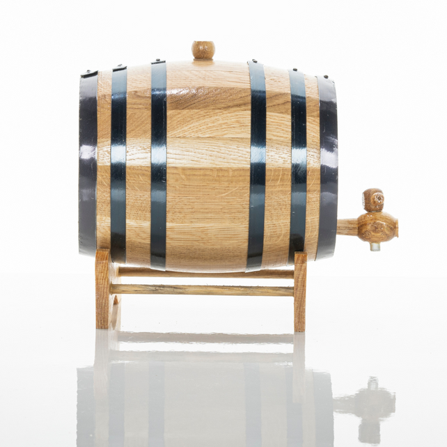 3L American Oak Barrel – Medium Charred for Aging Wine, Whiskey,Port and Spirits