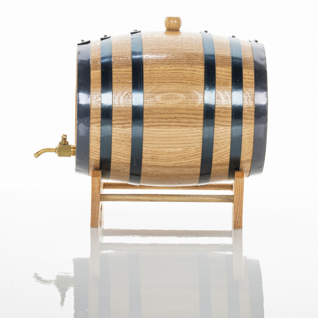 3L American Oak Barrel – Medium Charred for Aging Wine, Whiskey,Port and Spirits