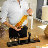 Customizable Limited Edition Rifle Gun Whiskey Decanter Set with Personalised Engraving