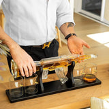 Customizable Limited Edition Rifle Gun Whiskey Decanter Set with Personalised Engraving