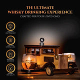 Custom Engraved Limited Edition Don Vassie Carriage Whisky Decanter 750ml with 2-10 oz Glasses