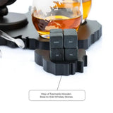 Don Vassie's Limited Edition  Globe Whiskey Decanter Set Australia Map 4 Glasses- Exclusive Decanter and Whisky Set in Australia