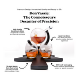 Australia’s First Limited-Edition Christmas Globe Decanter Set with Hand-Blown Reindeer