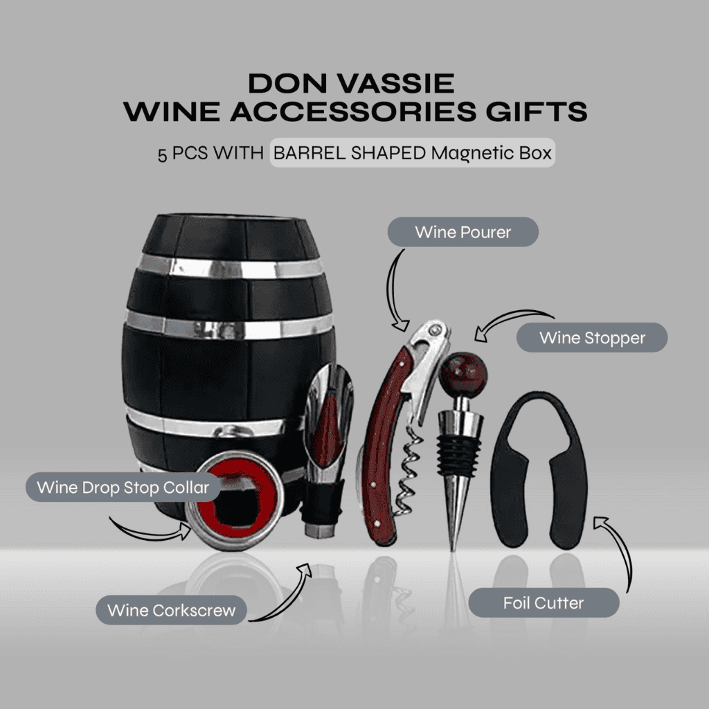 wine accessories gift box