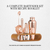 Professional Bartending Kit -Rose  colour Plated
