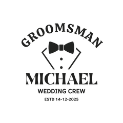 Groomsman Template