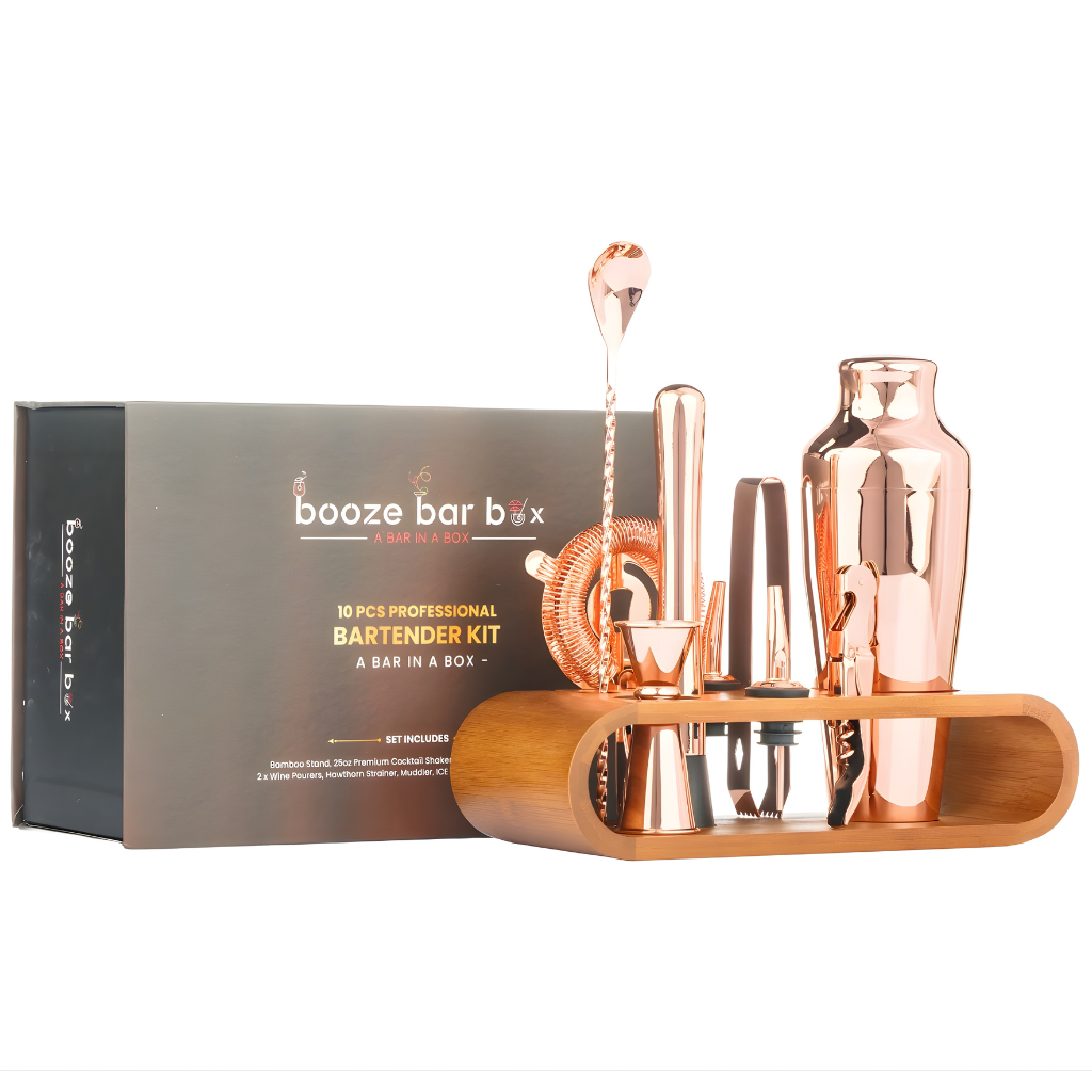 Professional Bartending Kit -Rose  colour Plated