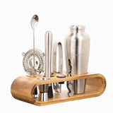 Professional Bartending Kit -Stainless  Steel Silver