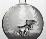 Australia’s First Limited-Edition Christmas Globe Decanter Set with Hand-Blown Reindeer