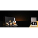 Whisky Ice Cubes Chillers - 8 Pieces (Silver)in a Elegant Wooden Gift Box